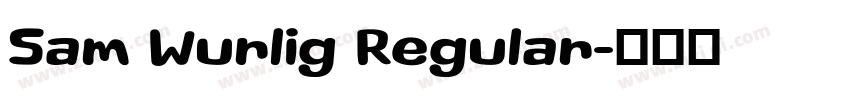 Sam Wurlig Regular字体转换